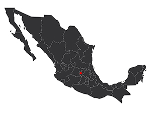 Map Mexico Queretaro
