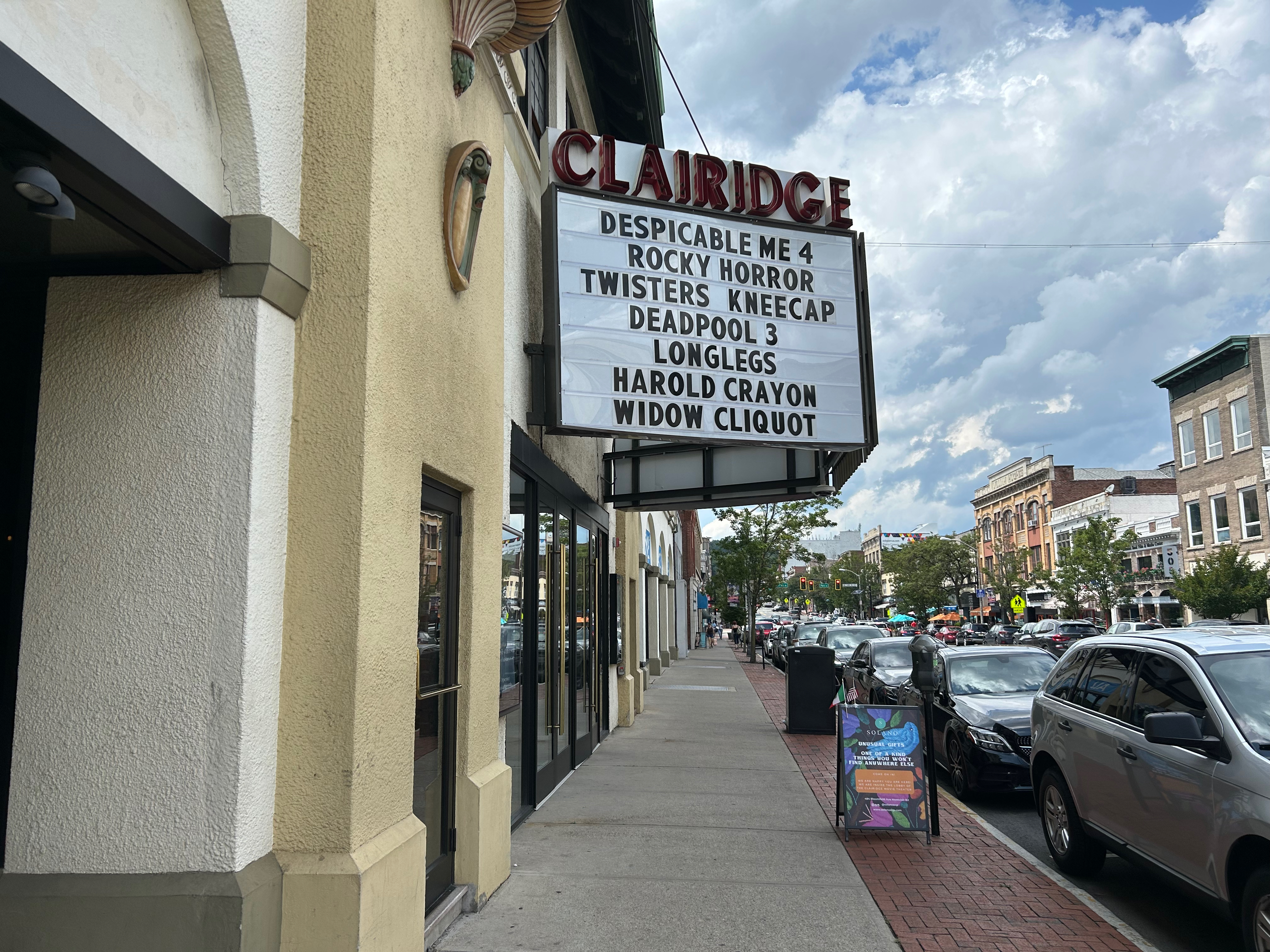 The Clairidge Cinema in Montclair, New Jersey