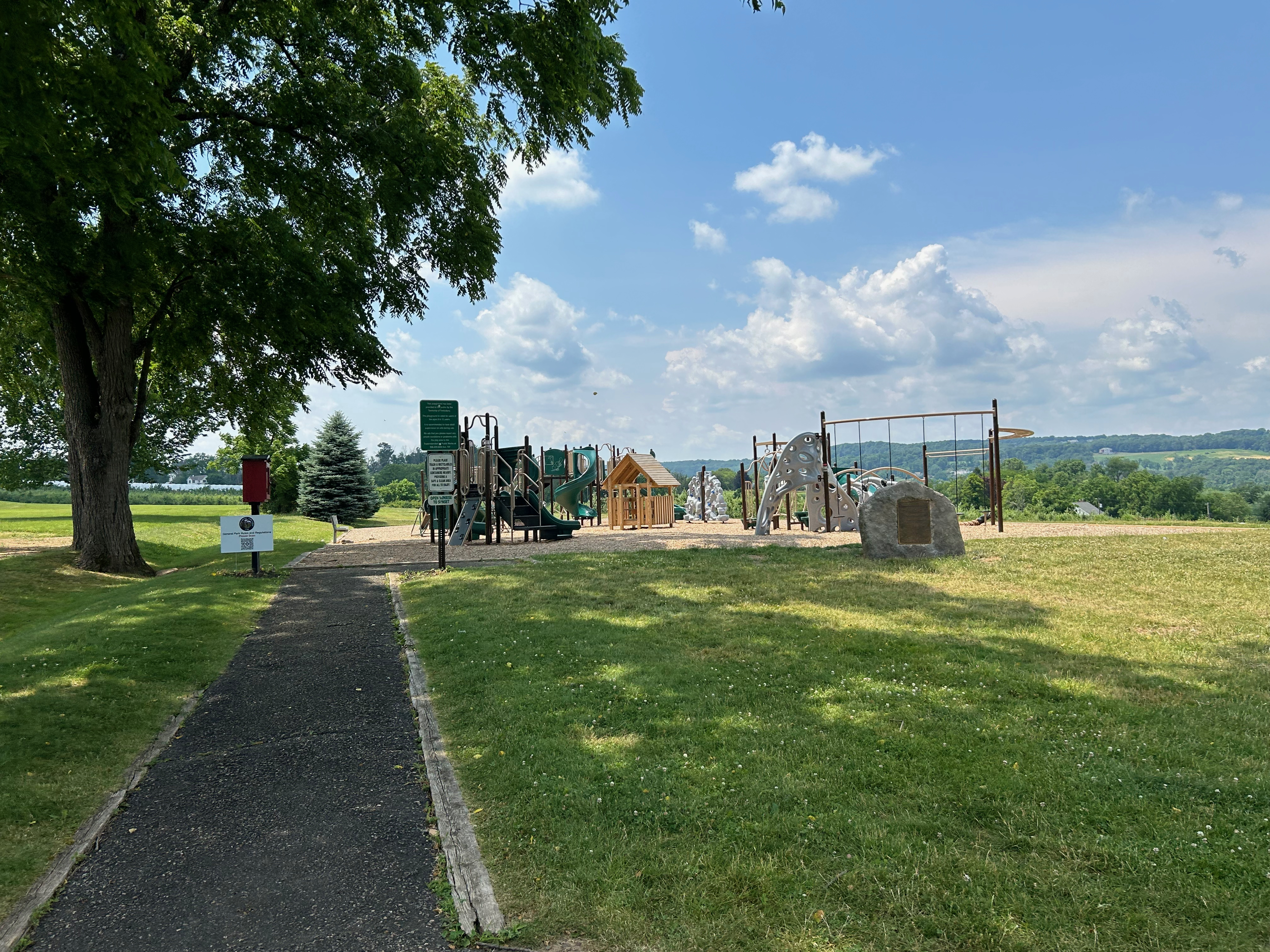 Playground in Oldwick, New Jersey