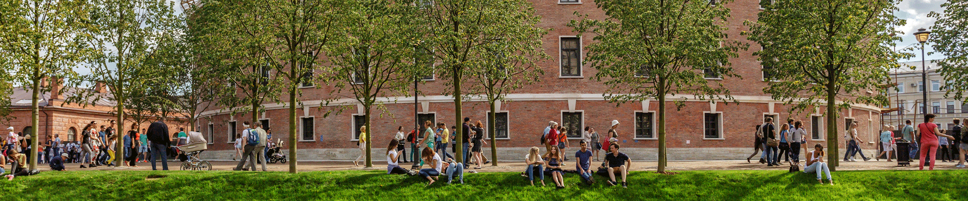 New Holland Island in St. Petersburg, Russia