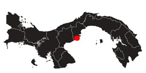 Map Isla Taboga