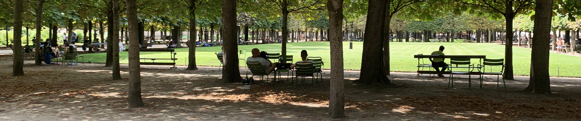 Tuileries Gardens in Paris