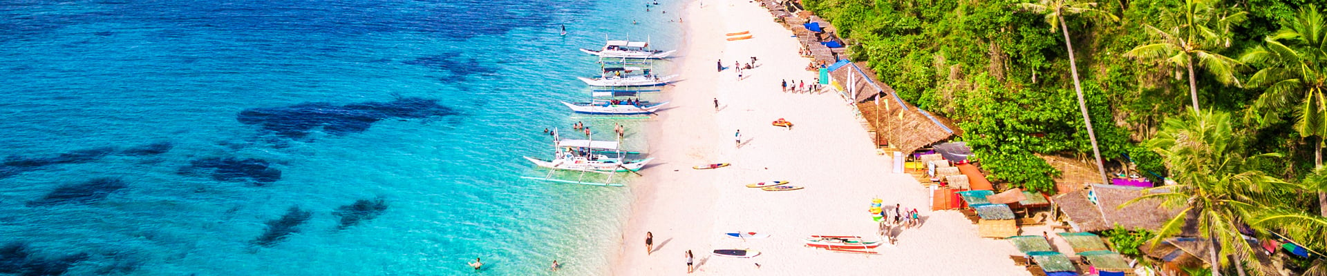 Borocay Island in The Philippines