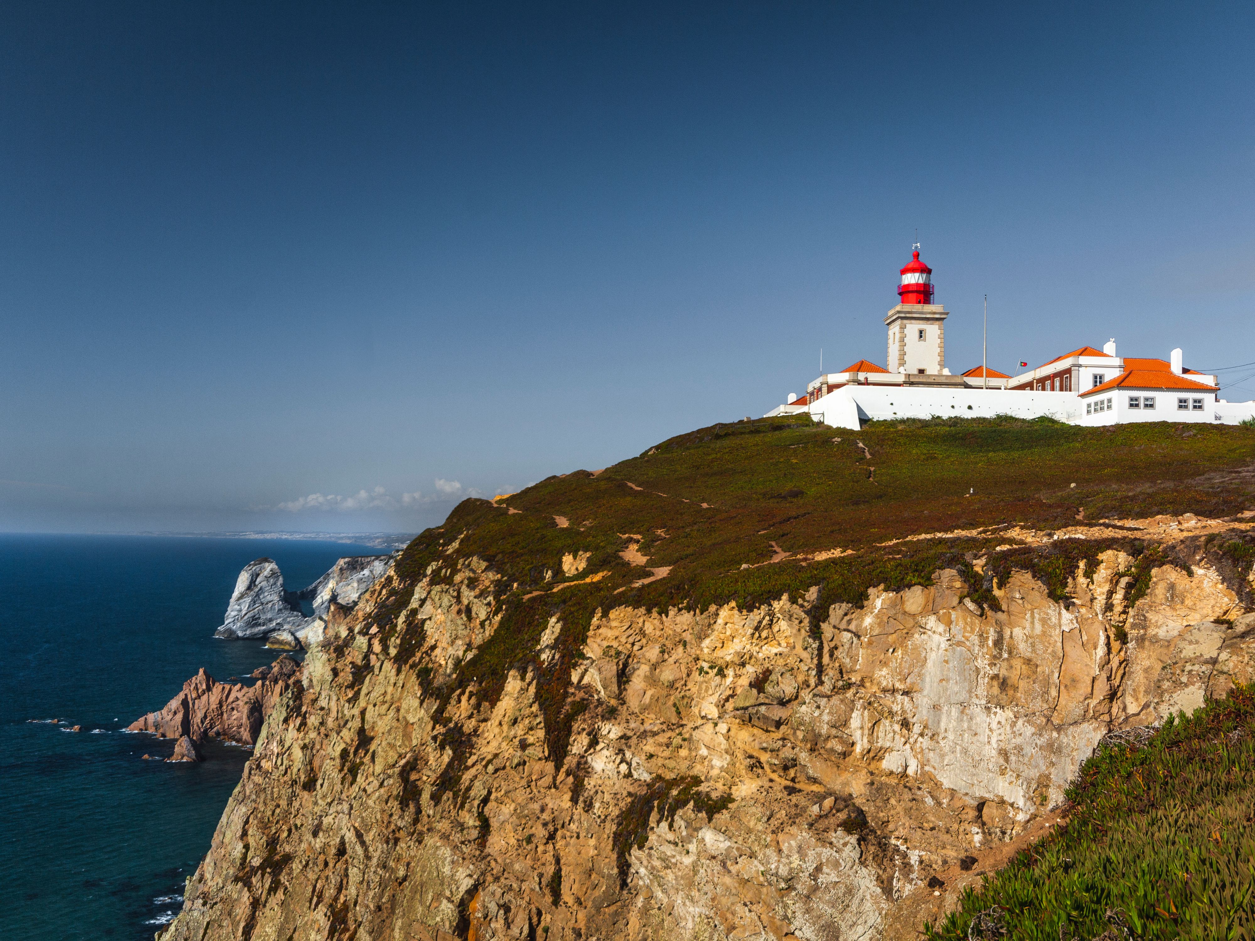 Lighthouse in Cascais, Portugal
