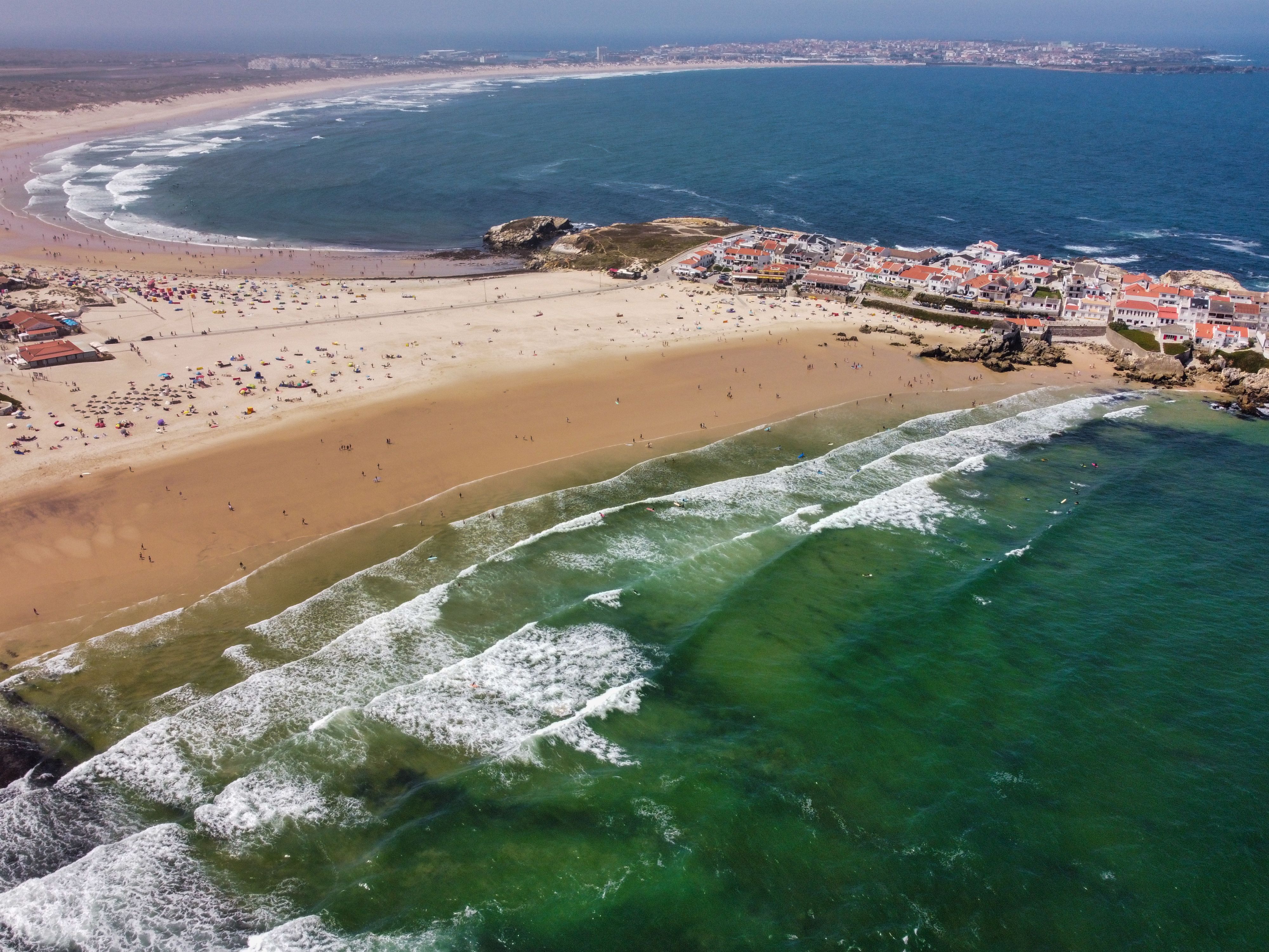 Baleal Beach in Peniche, Portugal