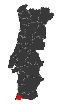 Map Lagos Portugal
