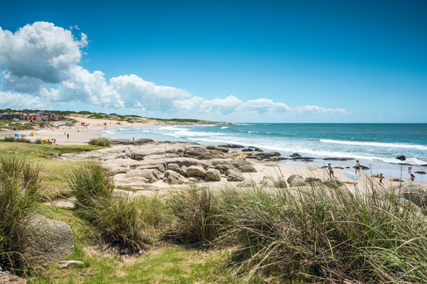 Punta del Diablo Beach in Uruguay