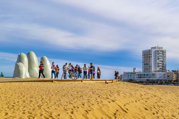 La Brava Beach in Punta del Este, Uruguay