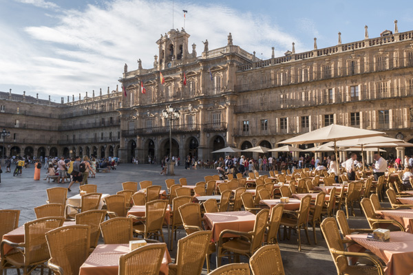 Plaza Mayor in Salamanca, Spain