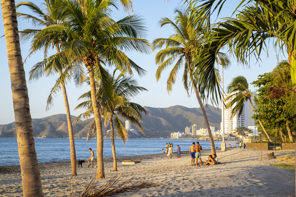 Rodadero Beach Santa Marta Colombia