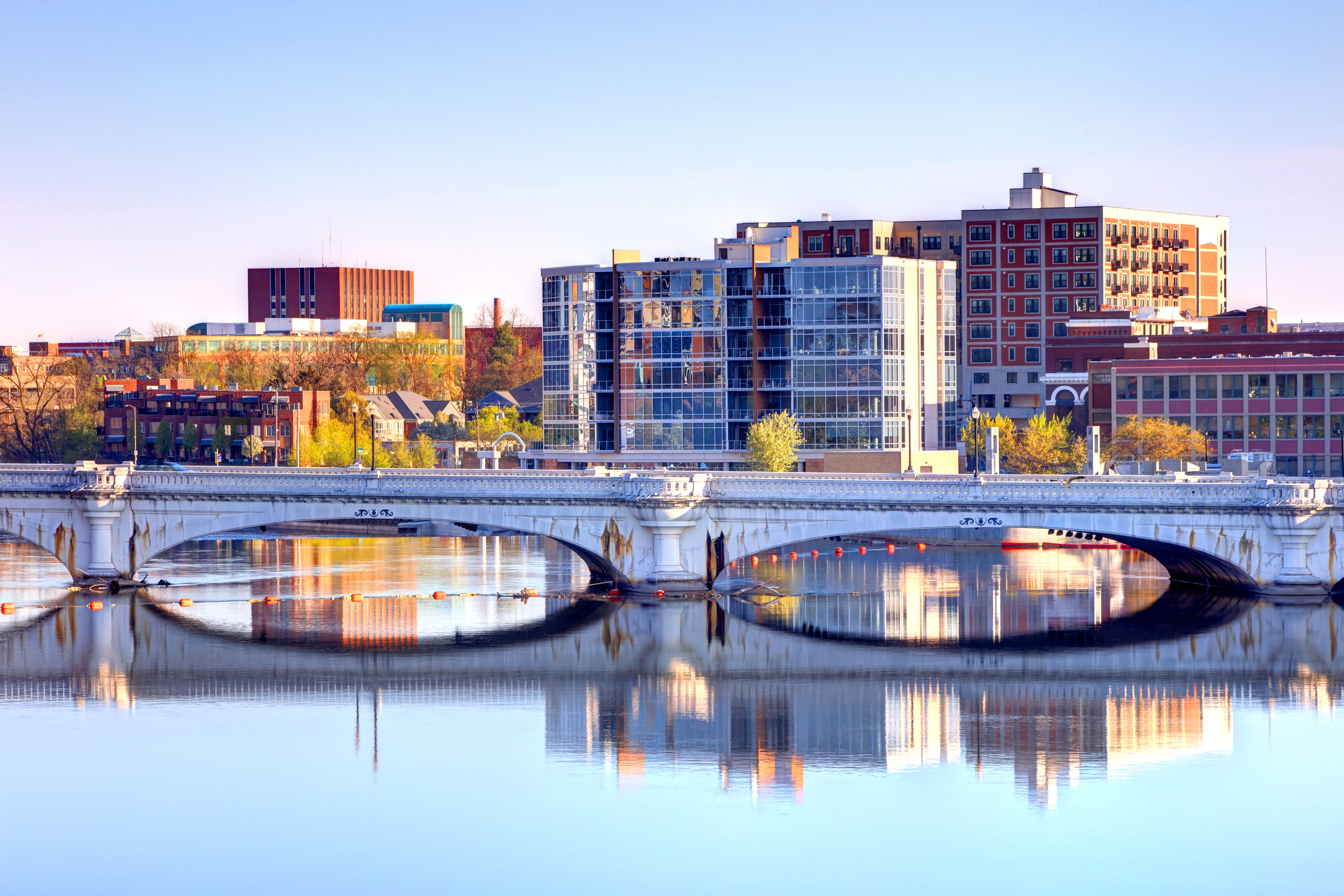 St. Joseph River in South Bend, IN
