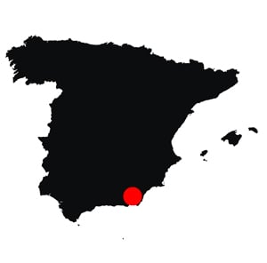 Map Almeria Spain