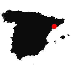 Map Barcelona Spain