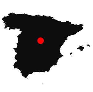 Map Madrid Spain