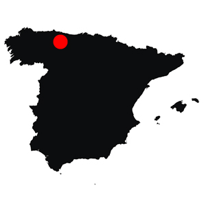 Map Oviedo Spain