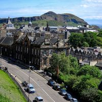 Driving in Edinburgh