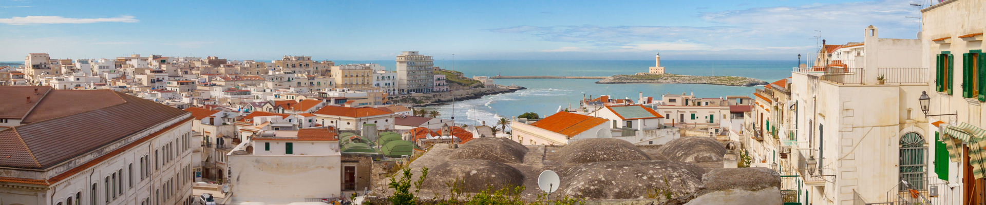 Vieste in the Puglia Region of Italy