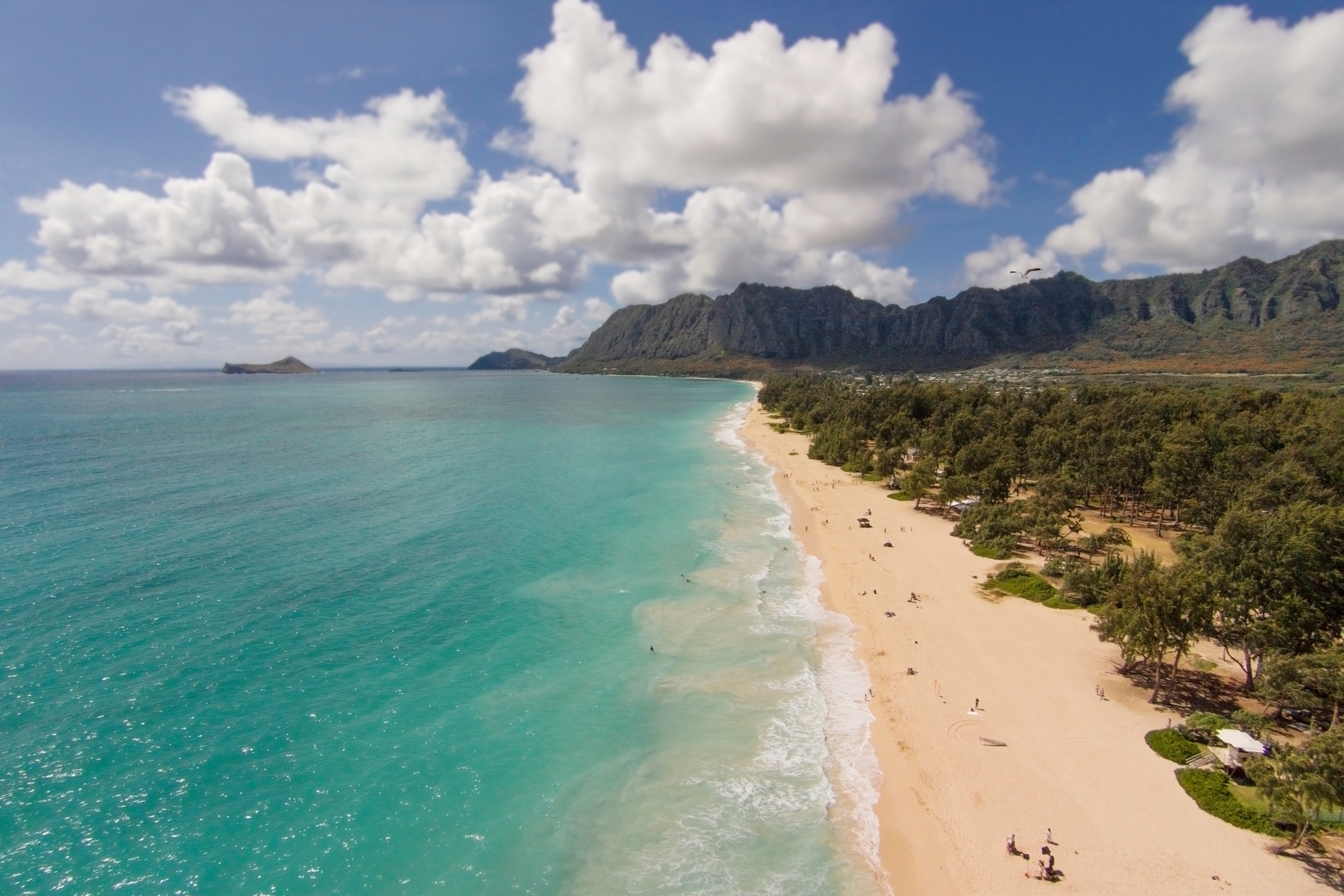 Beach on Waimanalo, HI