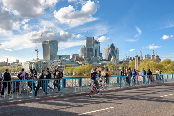 Tower Bridge in London